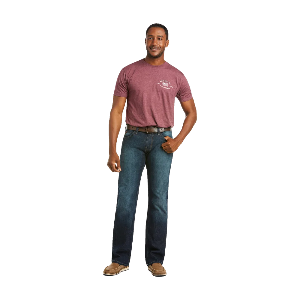 Fremont M7 Rocker Stretch Legacy Straight Leg Jean - Ariat