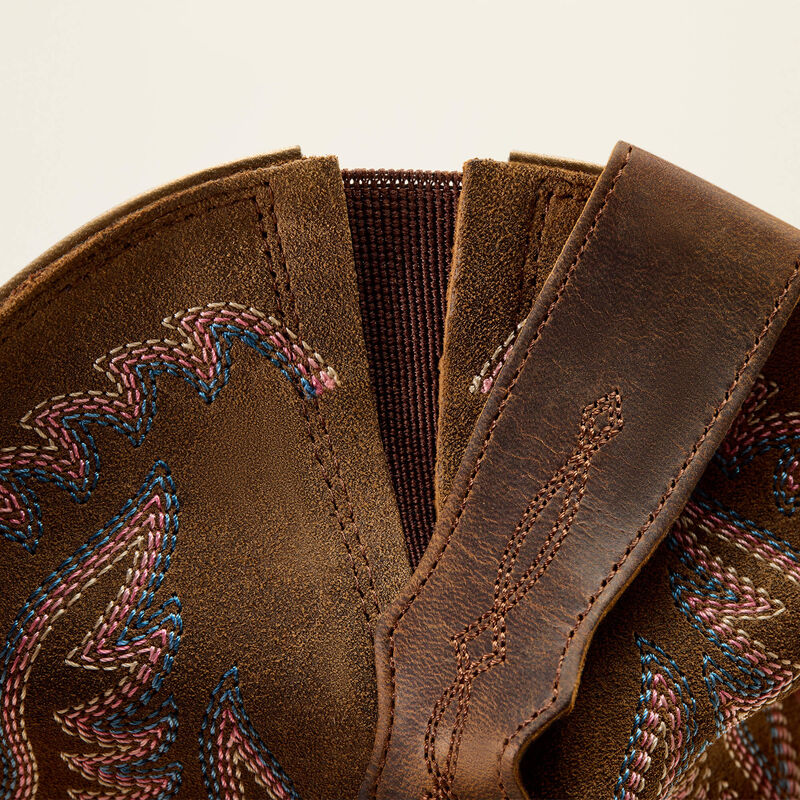 Cattle Caite Wide Square Toe Western Boot