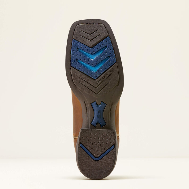 Cattle Caite Wide Square Toe Western Boot