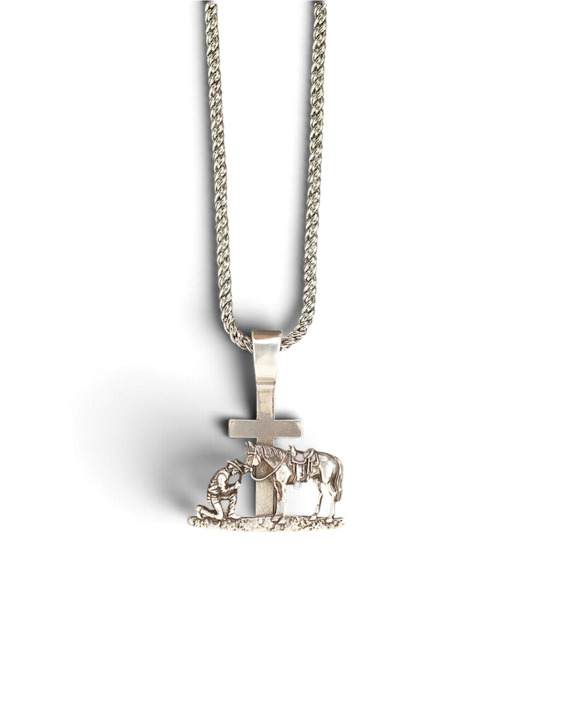 Twister Necklace Cowboy Prayer