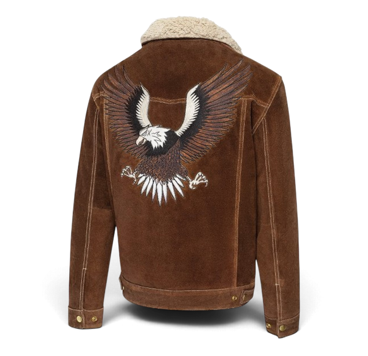 Decker Brown Jacket Stars and Stripes