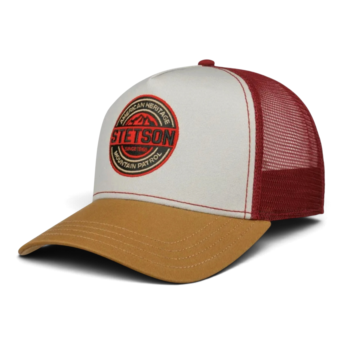Stetson Trucker Cap Mountain Patrol Brown