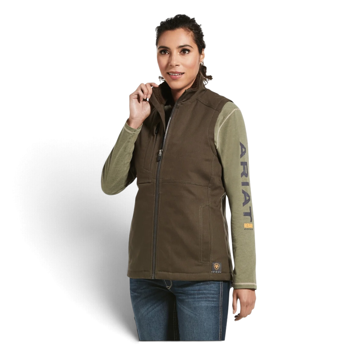 Rebar DuraCanvas Insulated Vest Ariat