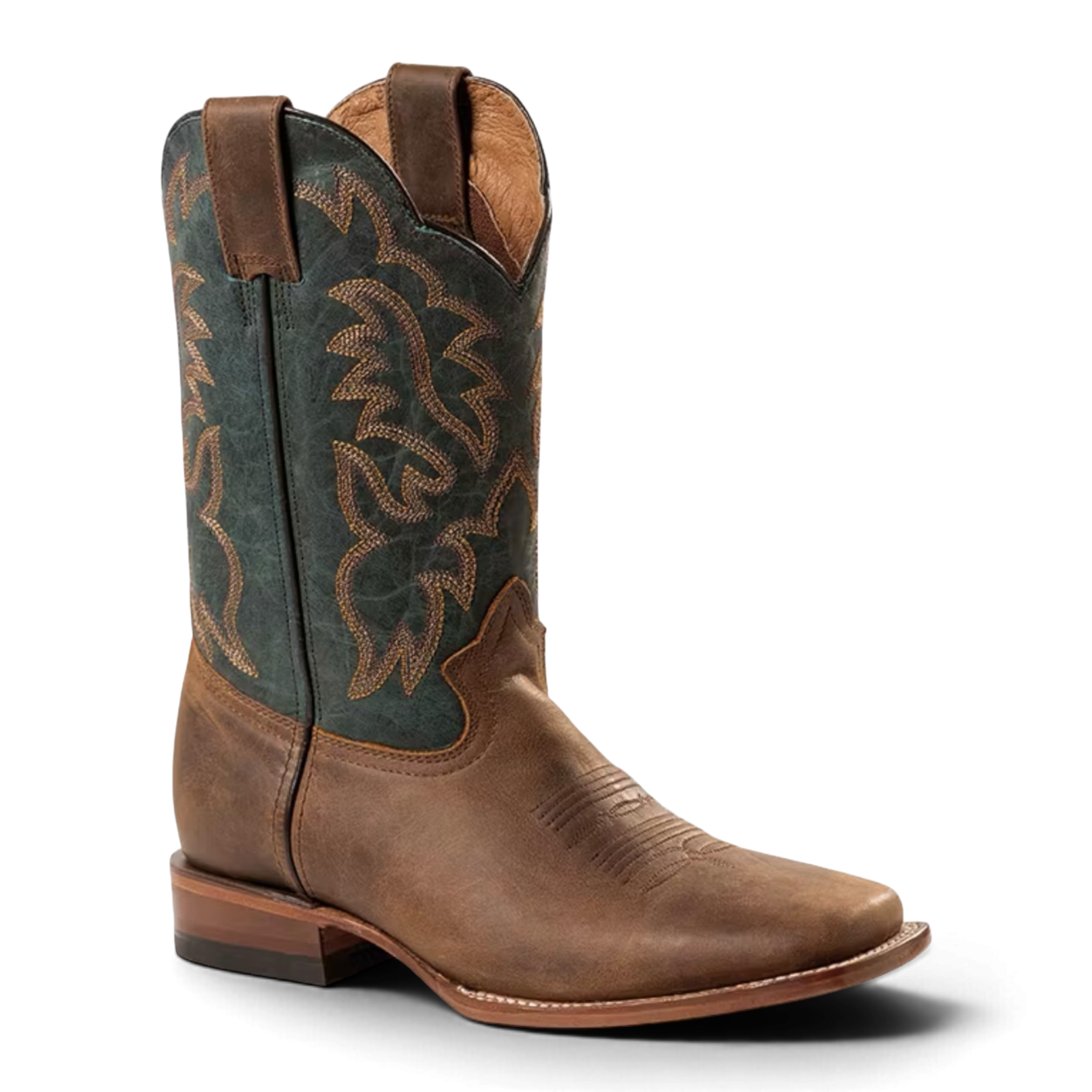 Two Tone Cowboy Boots