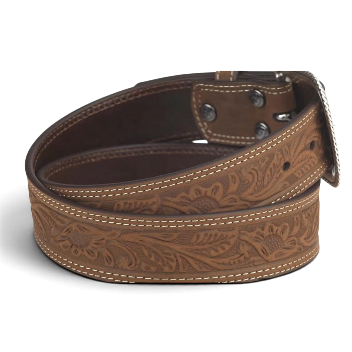 Ariat Floral Leather Belt