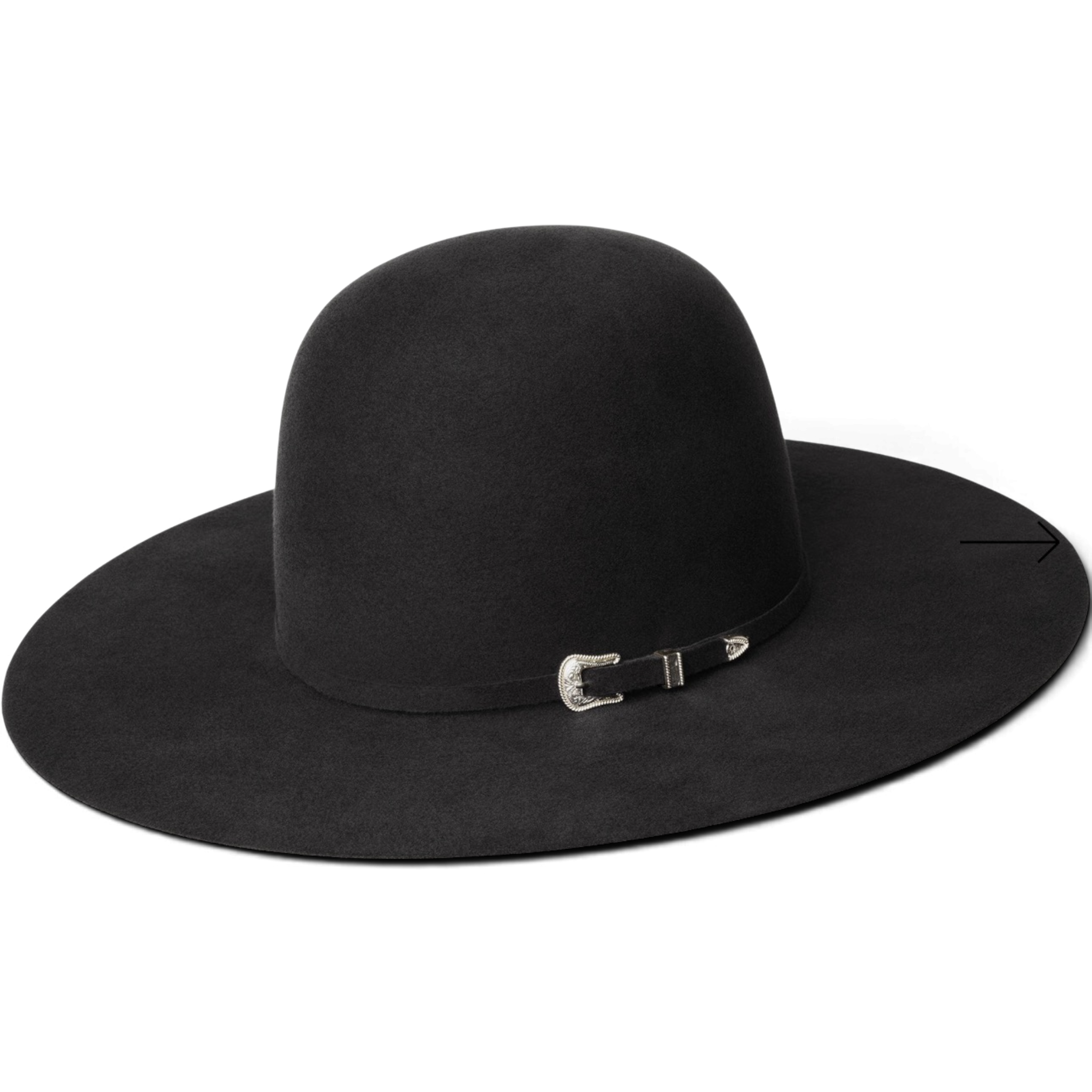 Open Crown Bailey Hats Lightning 4X