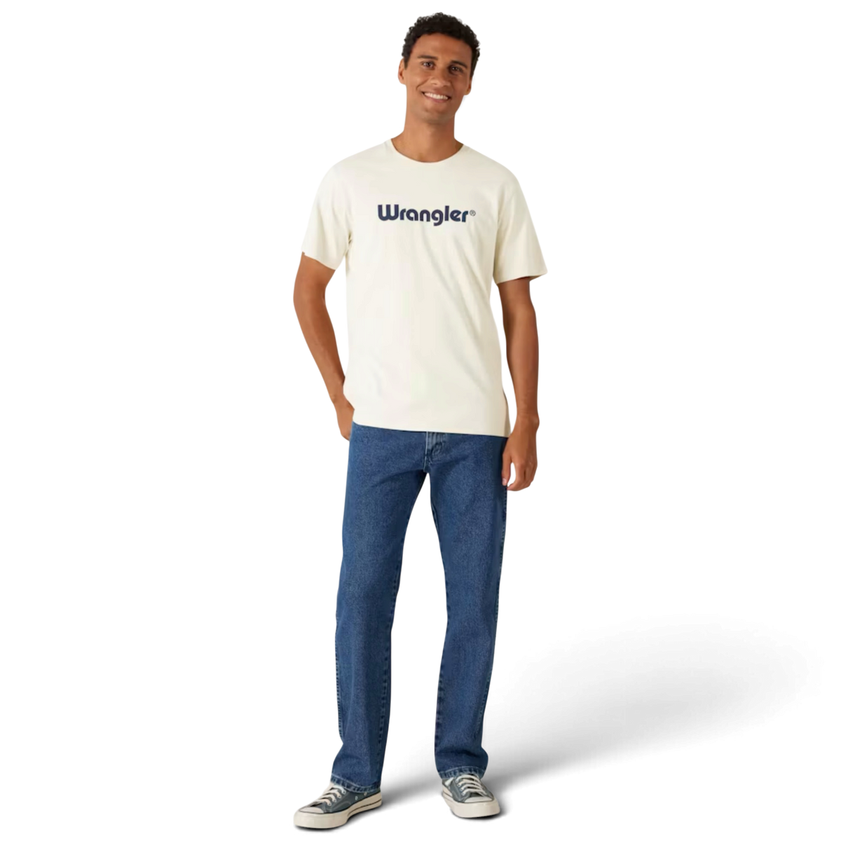 Wrangler Logo Tee Vit