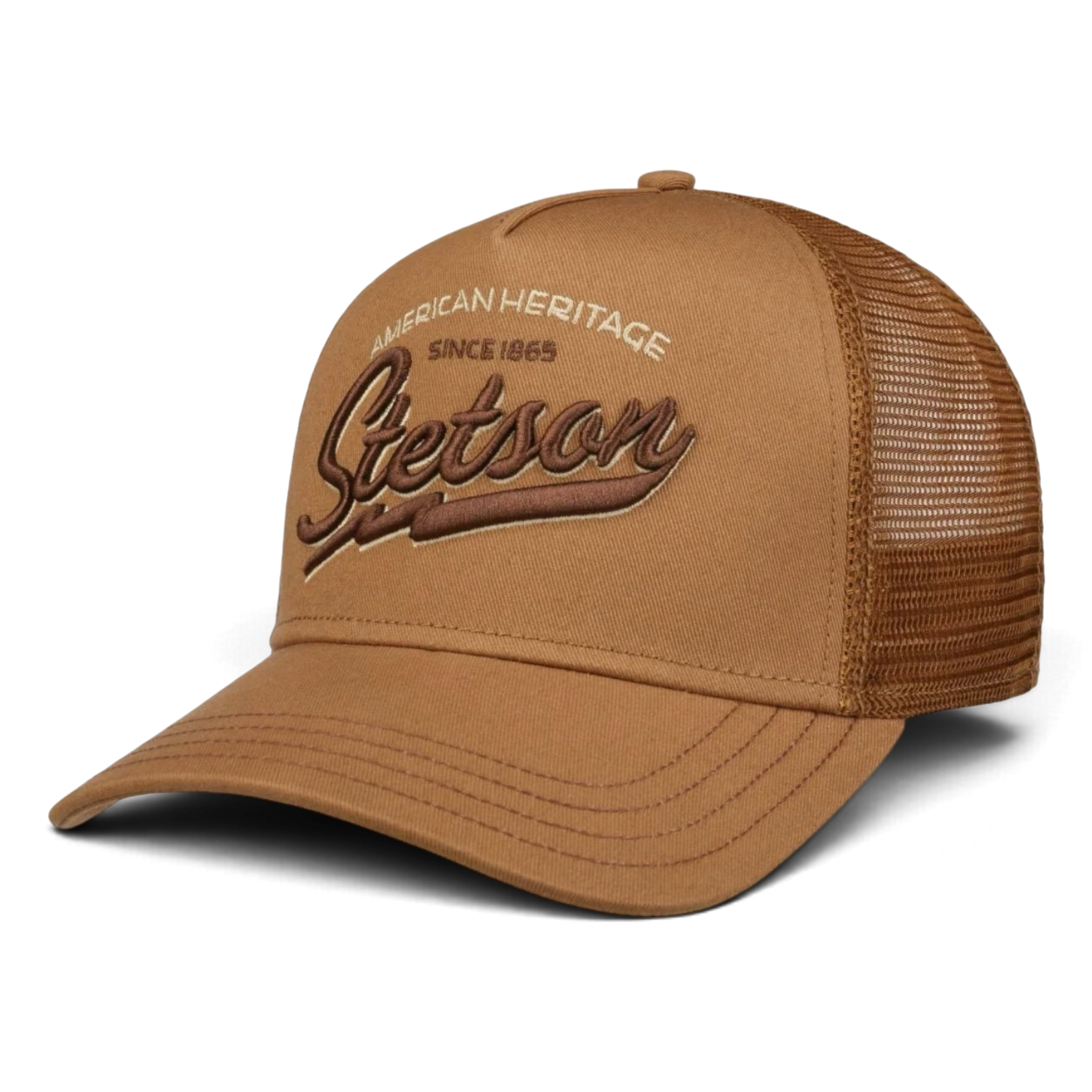 Stetson American Heritage Trucker Cap Brun