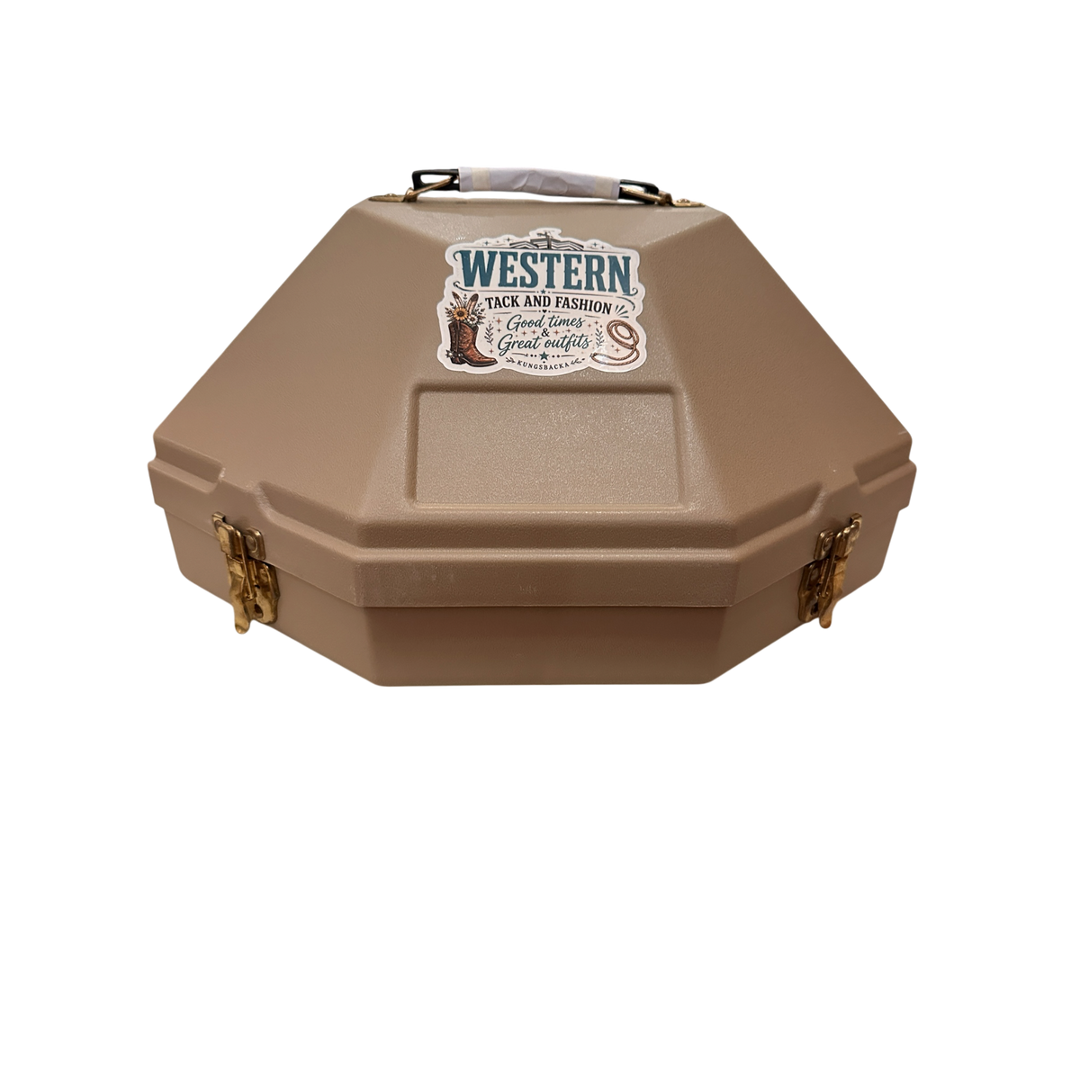 Hattlåda Beige