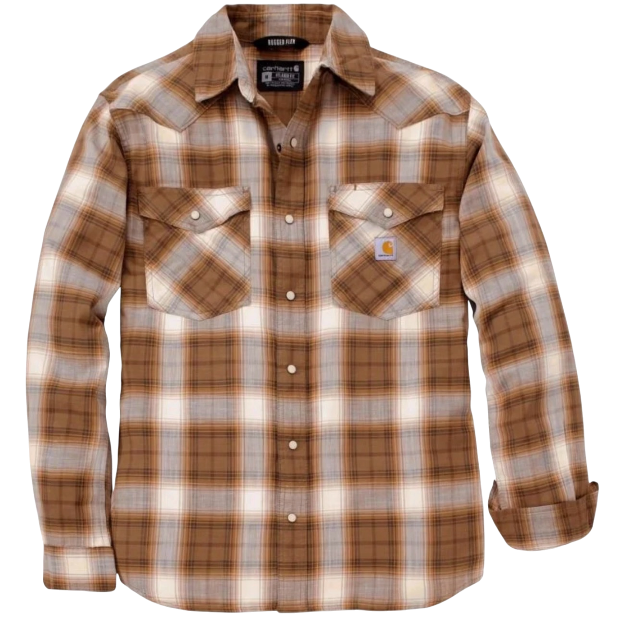 Carhartt Snap-Front Plaid Shirt