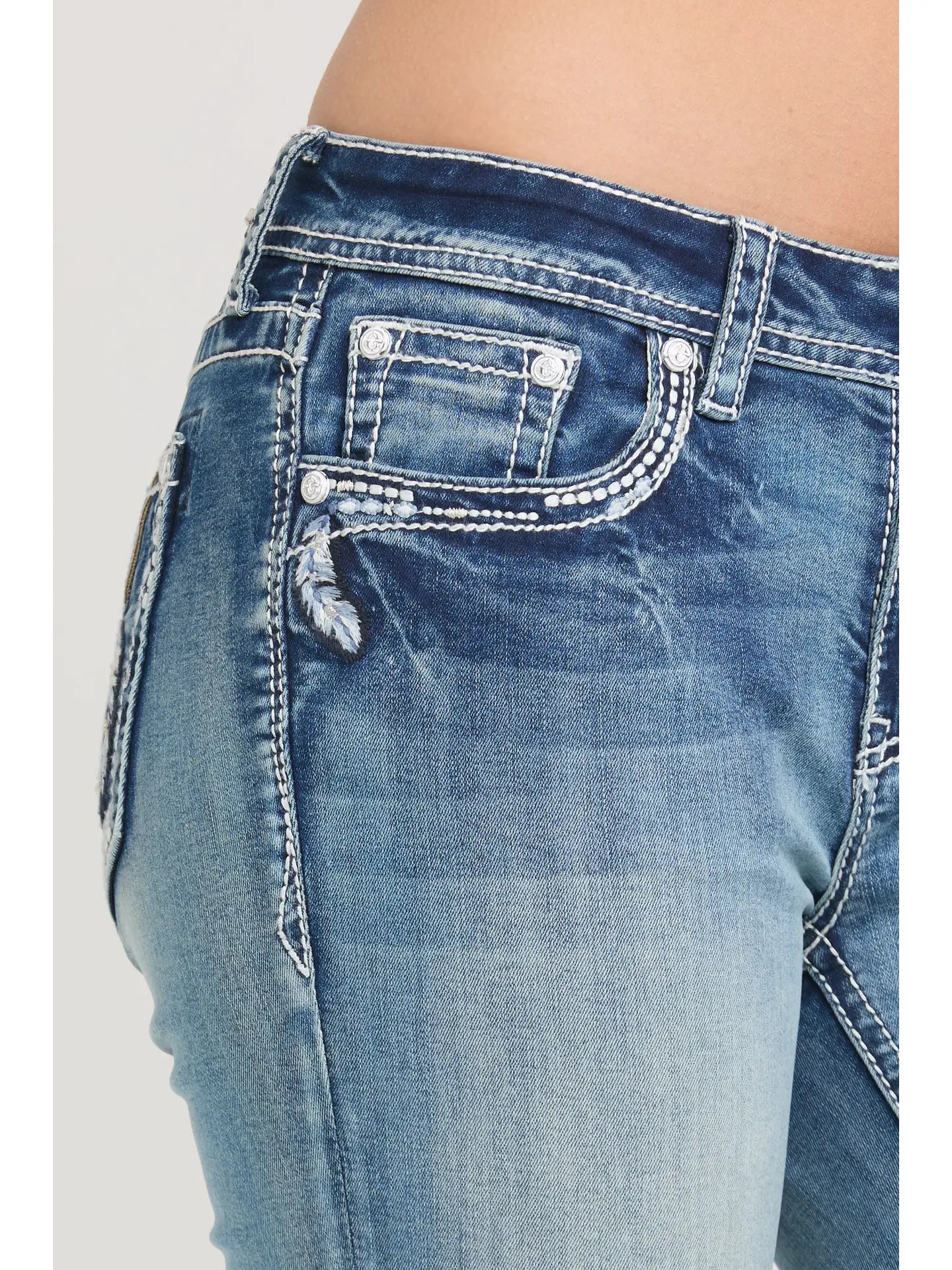 Longhorn Mid-Rise Boot Cut 34"