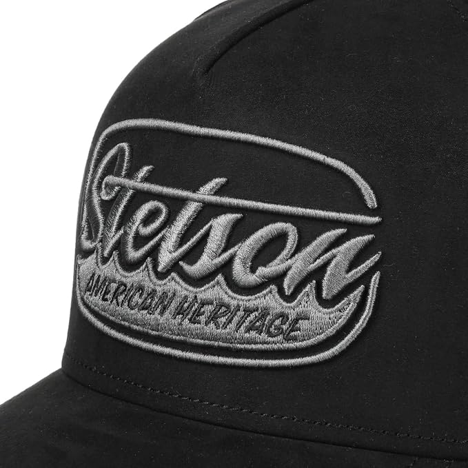 Stetson Tucker Cap Black on Black