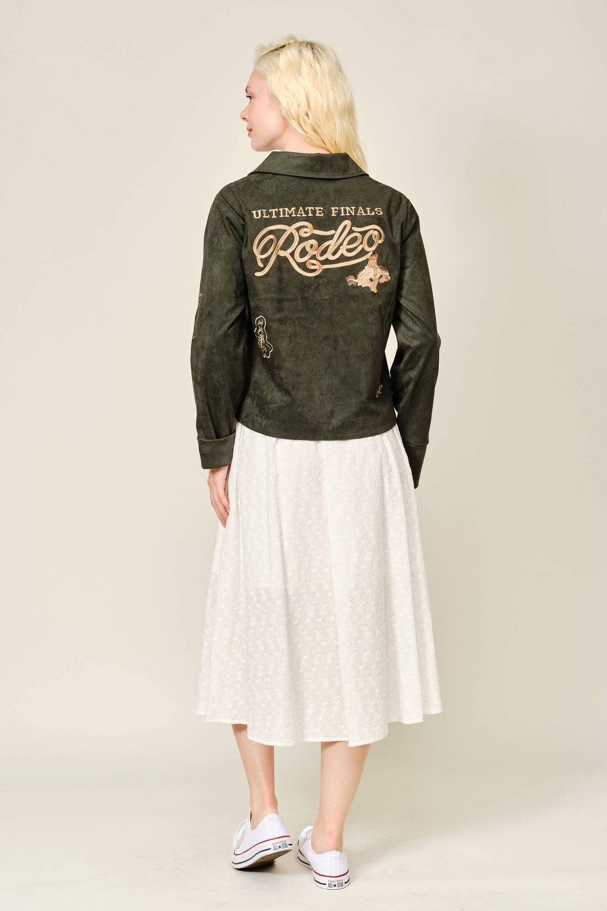 Rodeo Westernjacka – Forest Green.