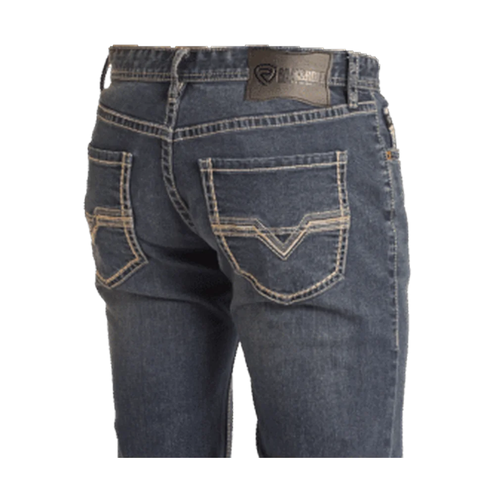 Rock&Roll Denim Raised Straight Leg Jeans