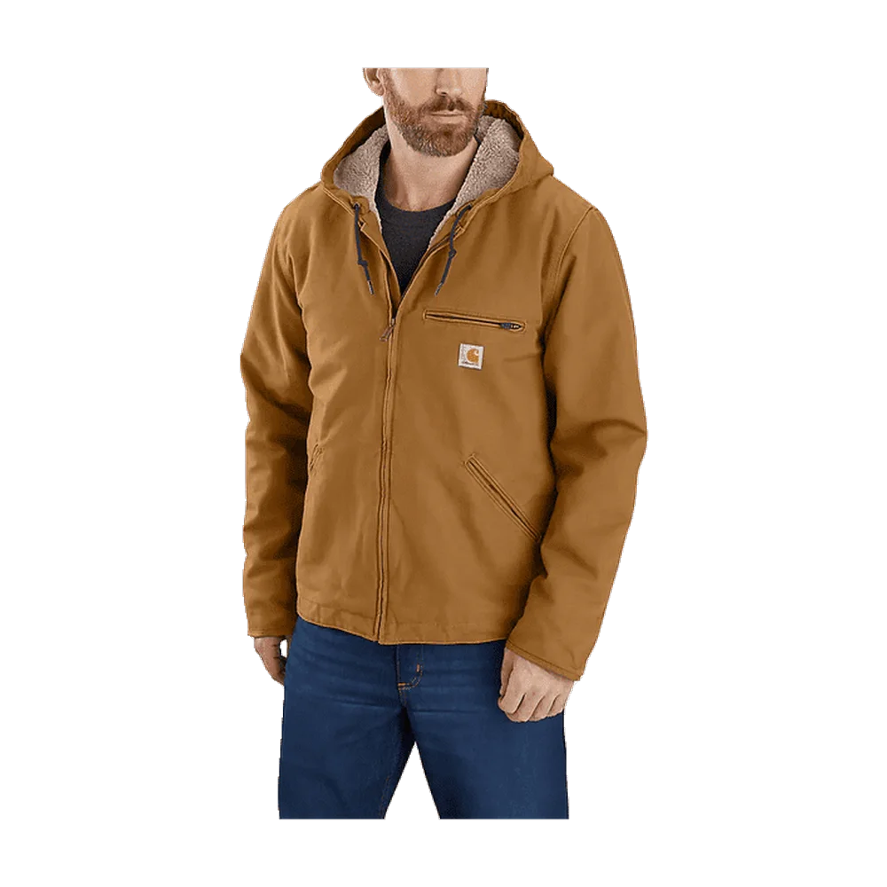 Carhartt Washed Duck Sherpa Lined Jacket