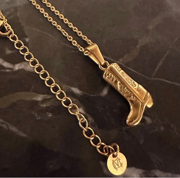 Halsband Boots Guld