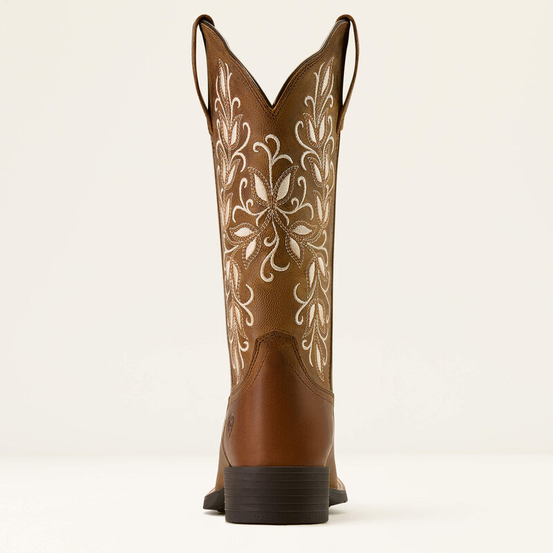 Round Up Holly Wide Square Toe Western Boot