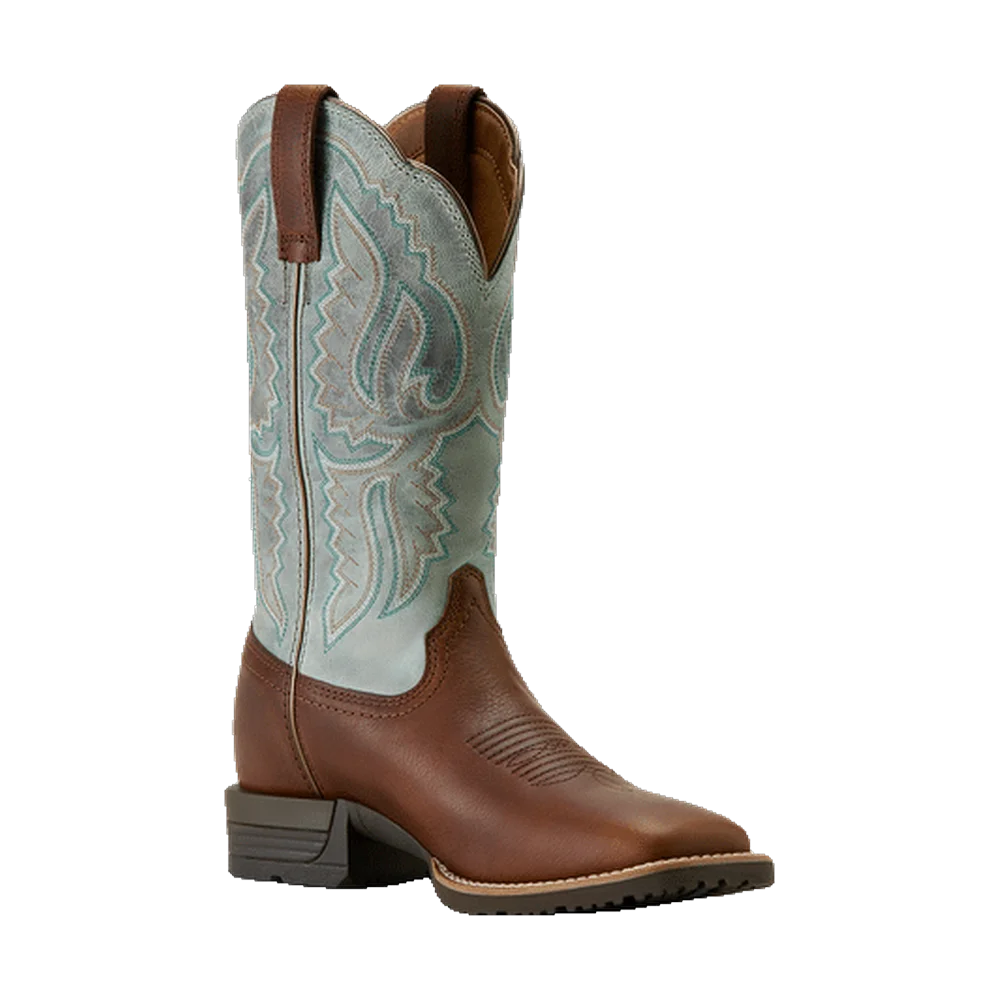 Hybrid Ranchwork Peanut Western Boot Ariat