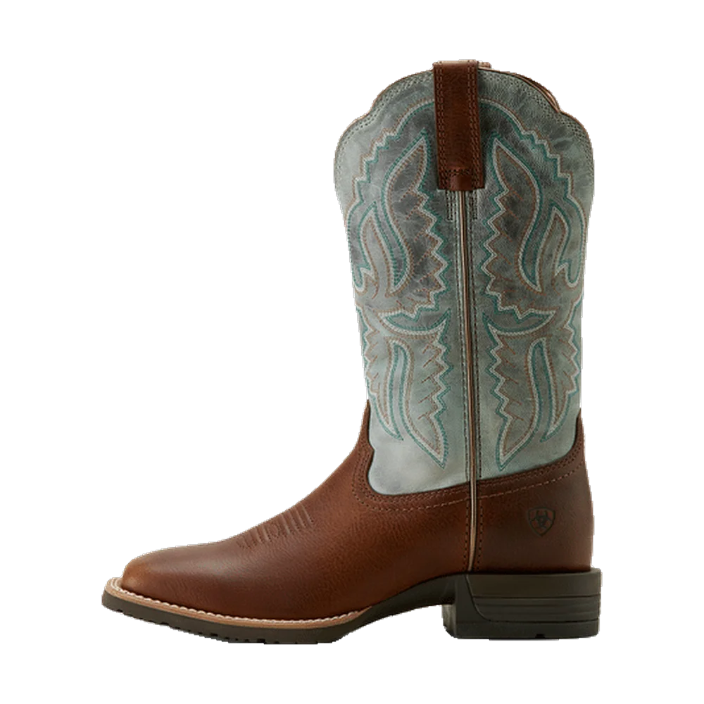 Hybrid Ranchwork Peanut Western Boot Ariat