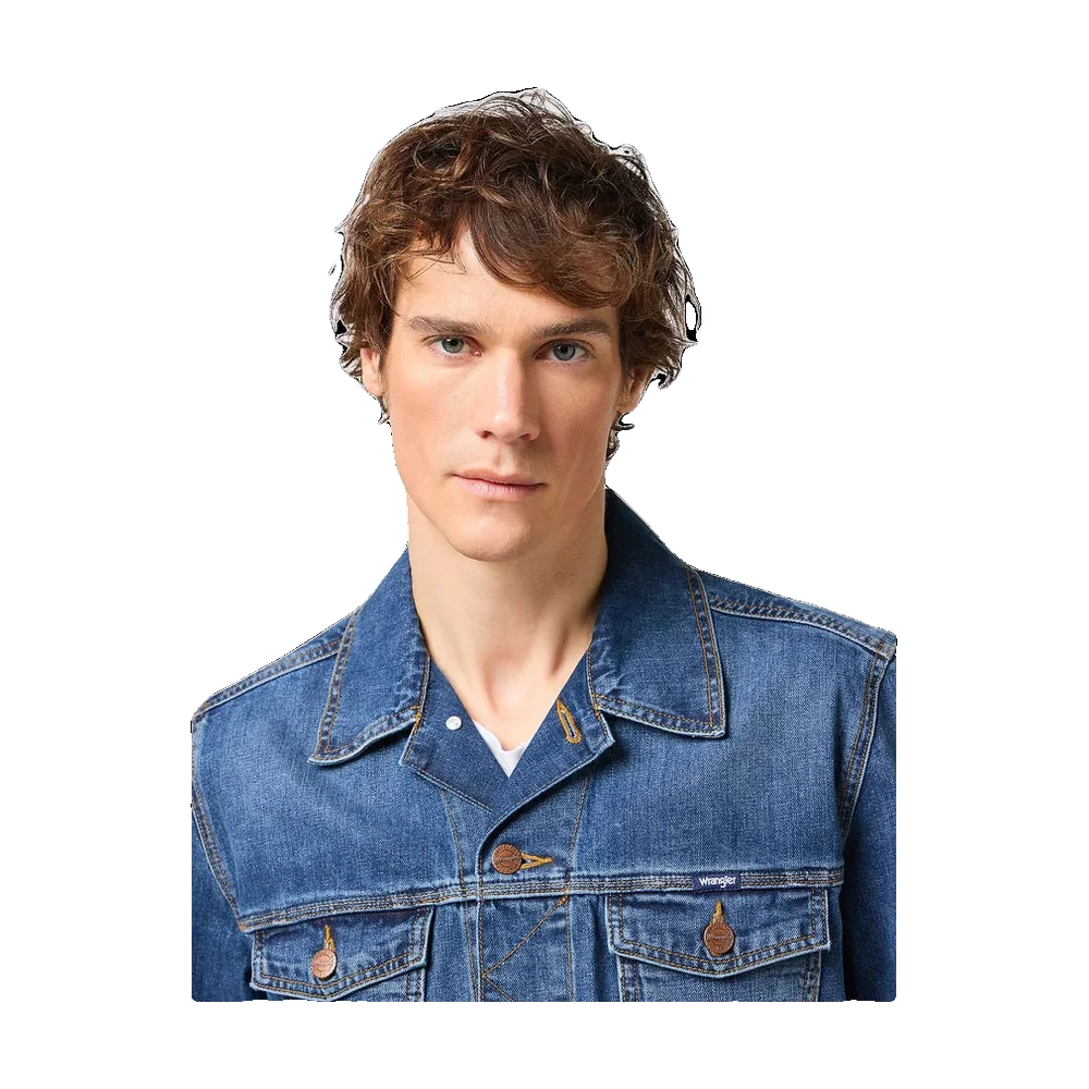 Wrangler Classic Jacket Mid Stone