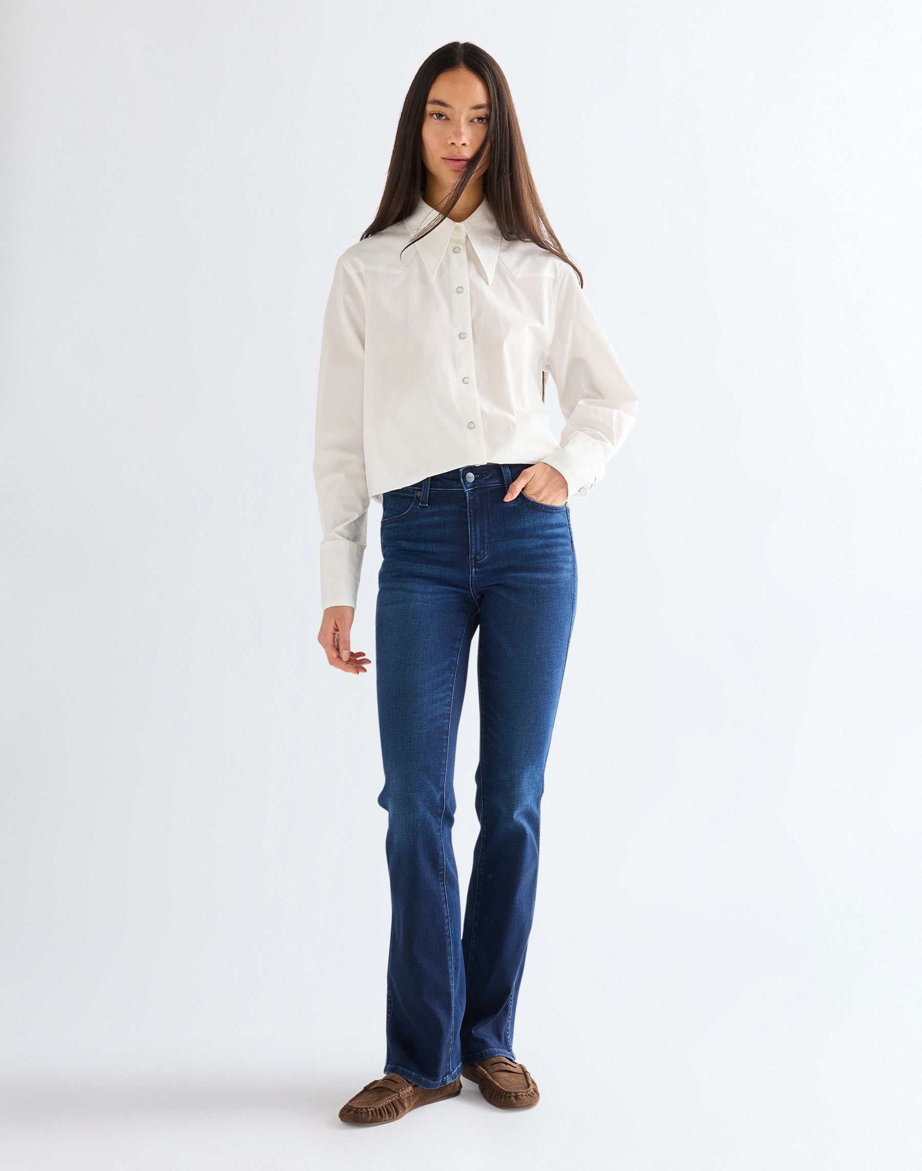 Bootcut Nightshade Wrangler Jeans