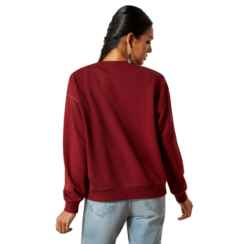 Lasso Sweatshirt Cabernet Ariat