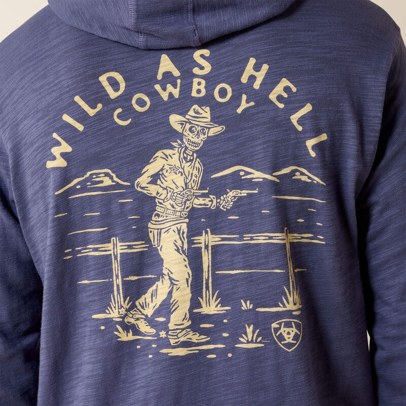 Wild As Hell Cowboy Lightweight Hoodie