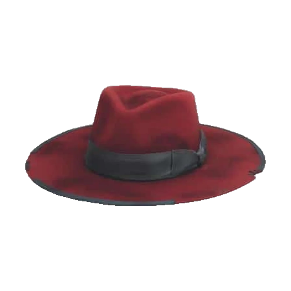 Röd Westernhatt Days Of Fire