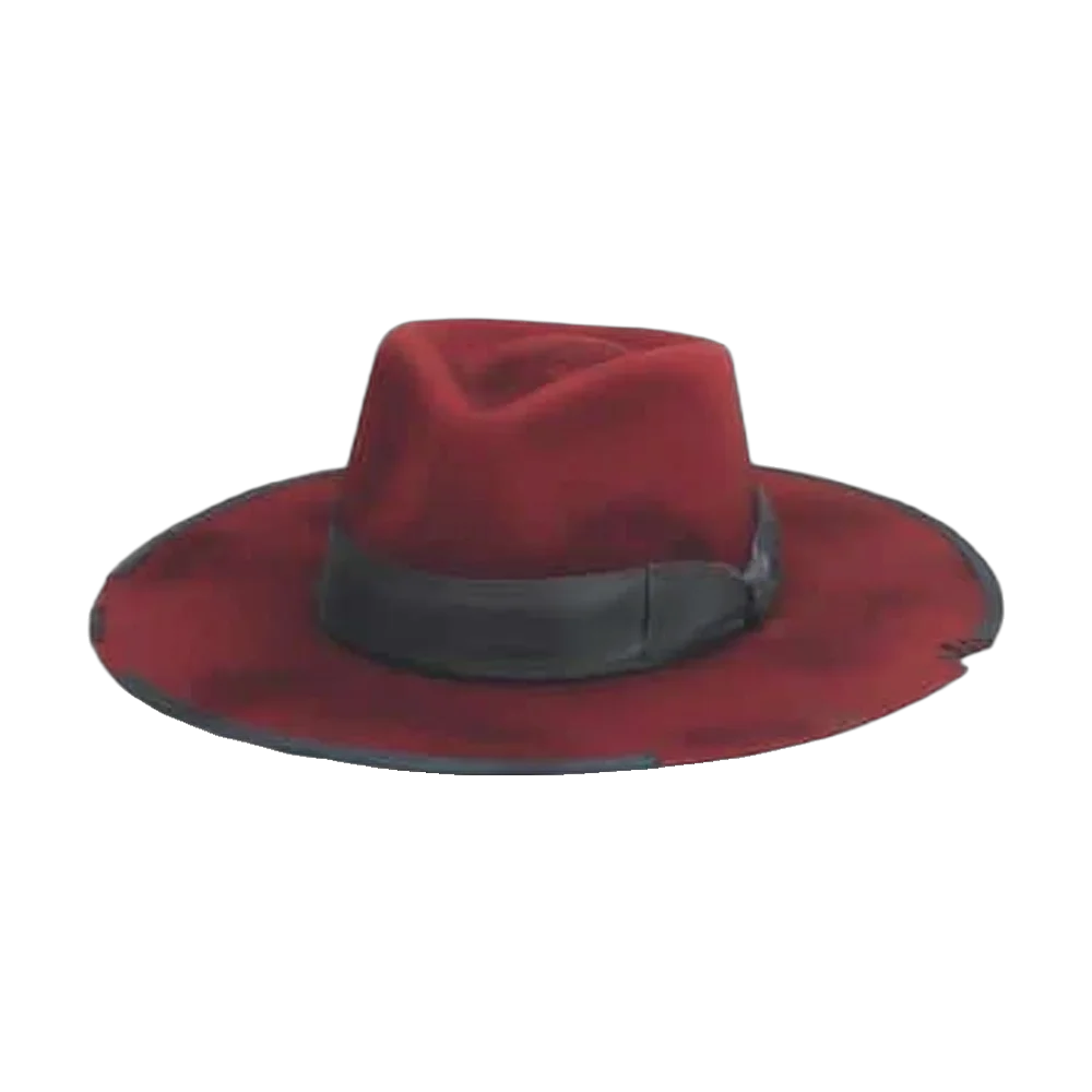 Röd Westernhatt Days Of Fire