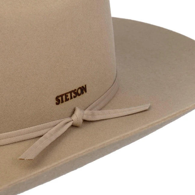 Stetson Cashmere Westernhatt Beige – Premium Cowboyhatt i Ull & Cashmere
