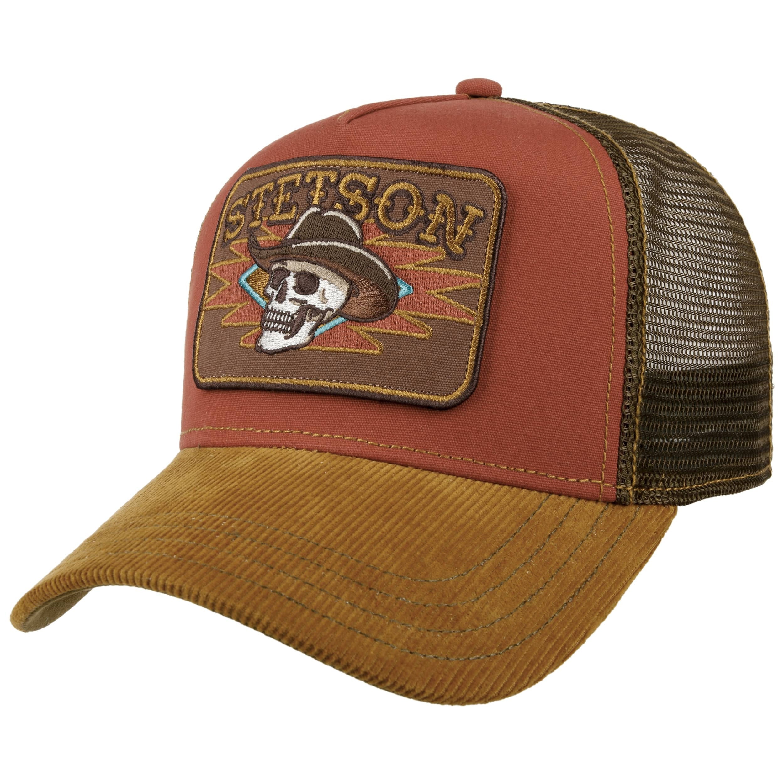 Cowboy Skull Trucker Keps