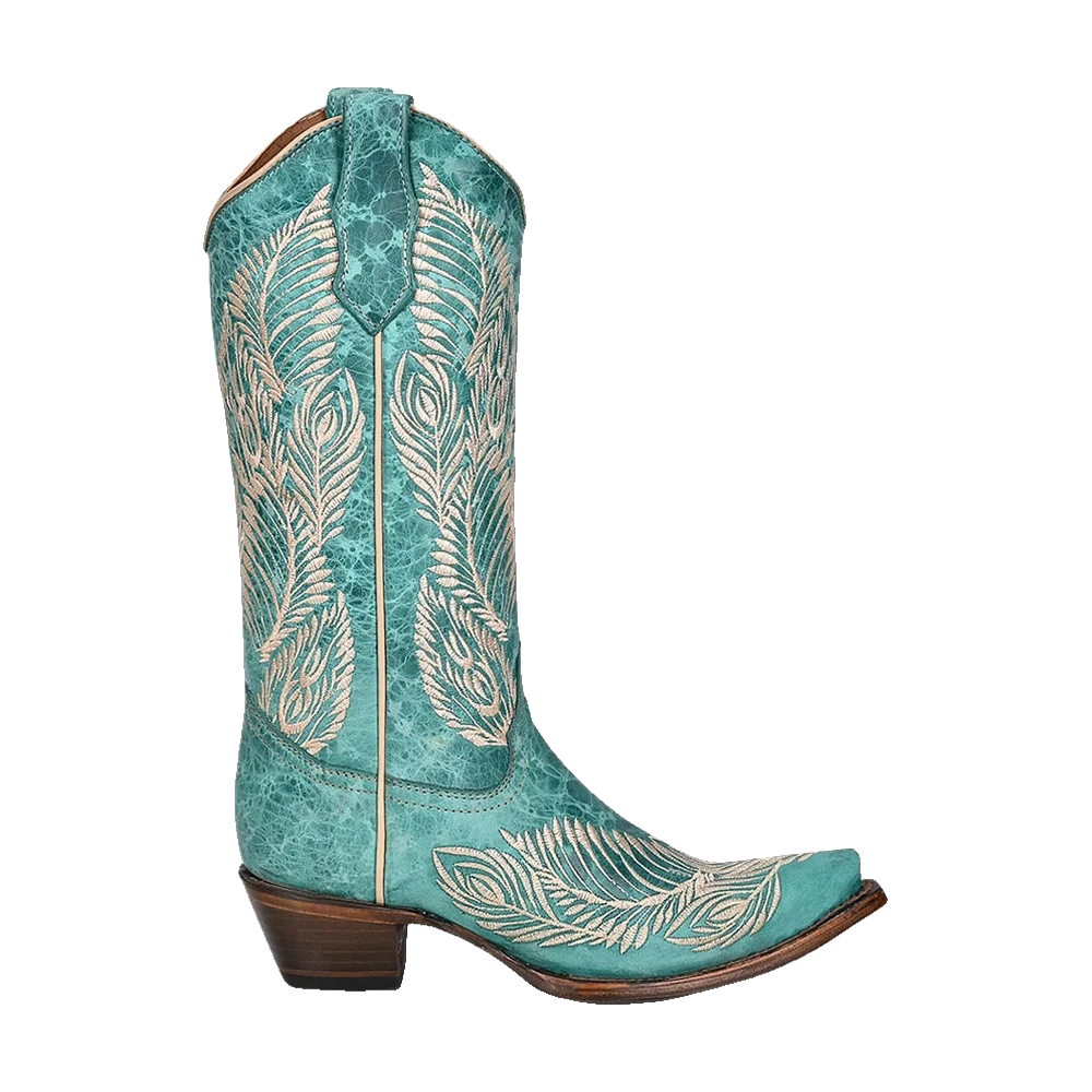 Circle G By Corral Ladies Turquoise Western Boots