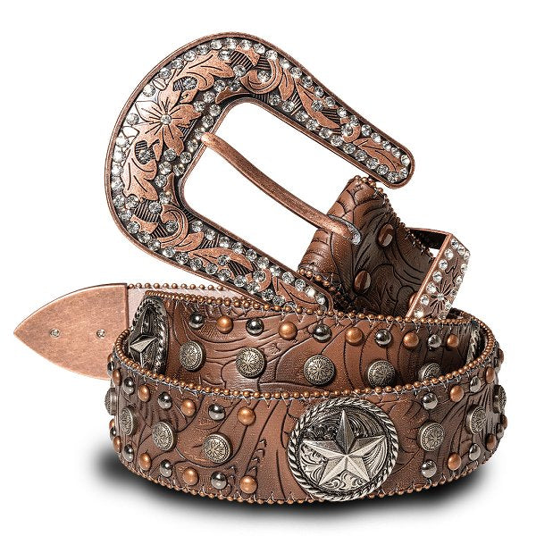 Western Bälte Star Rhinestone