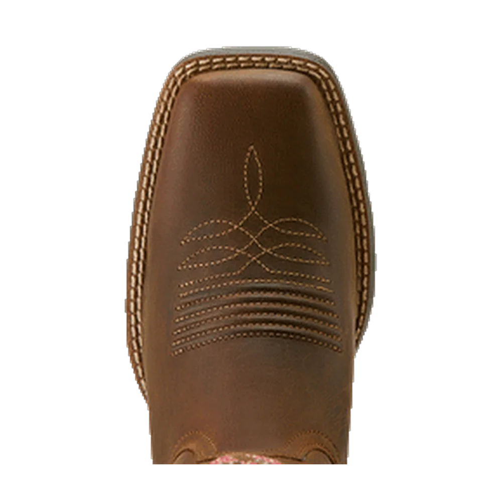 Round Up StretchFit Wide Square Toe Western Boot Western Boot Ariat