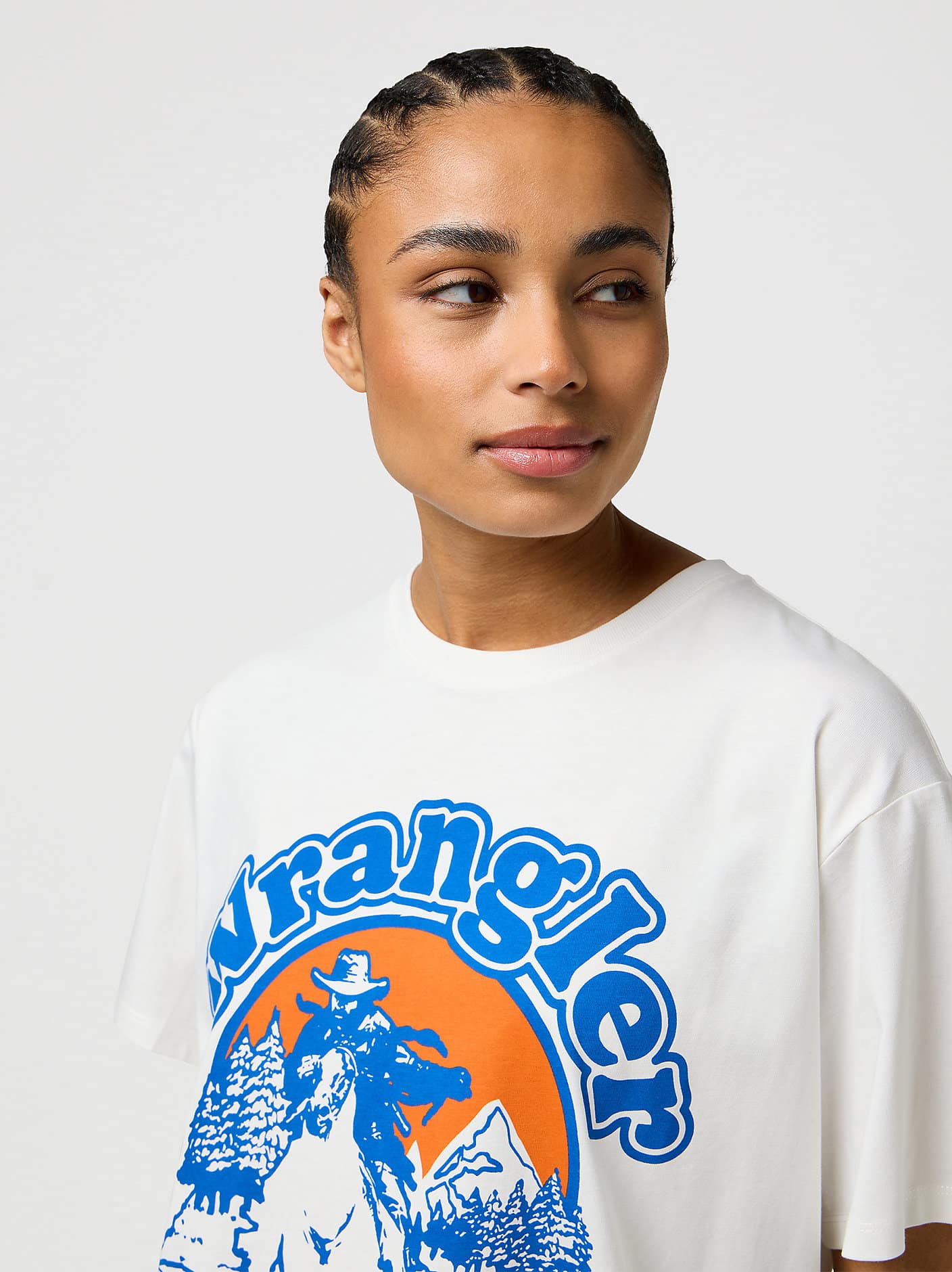 Loose Girlfriend T-Shirt Wrangler