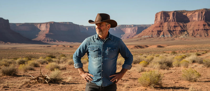 Cowboy Hatt Herr