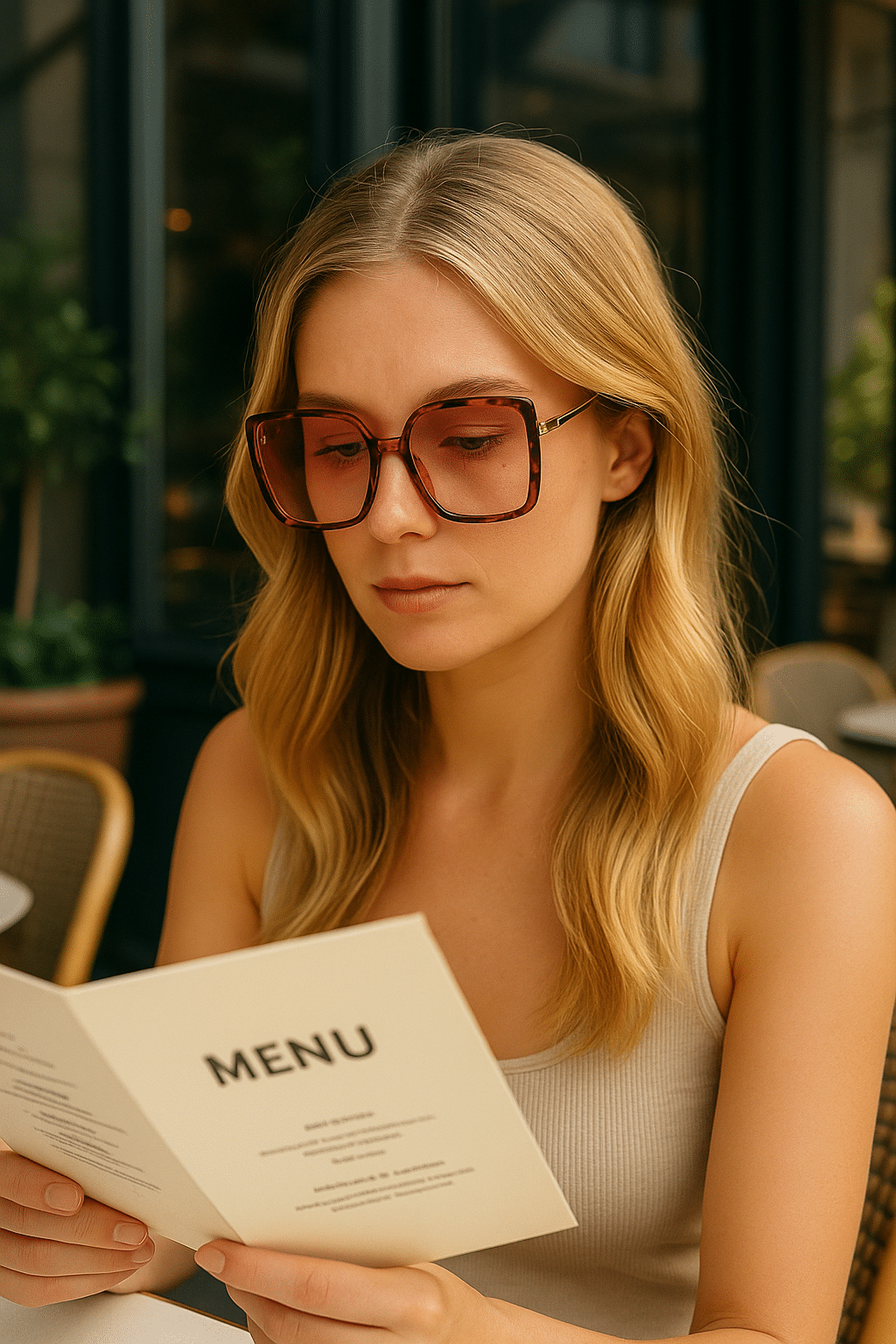 Bon Leo Shaded Solglasögon med styrka