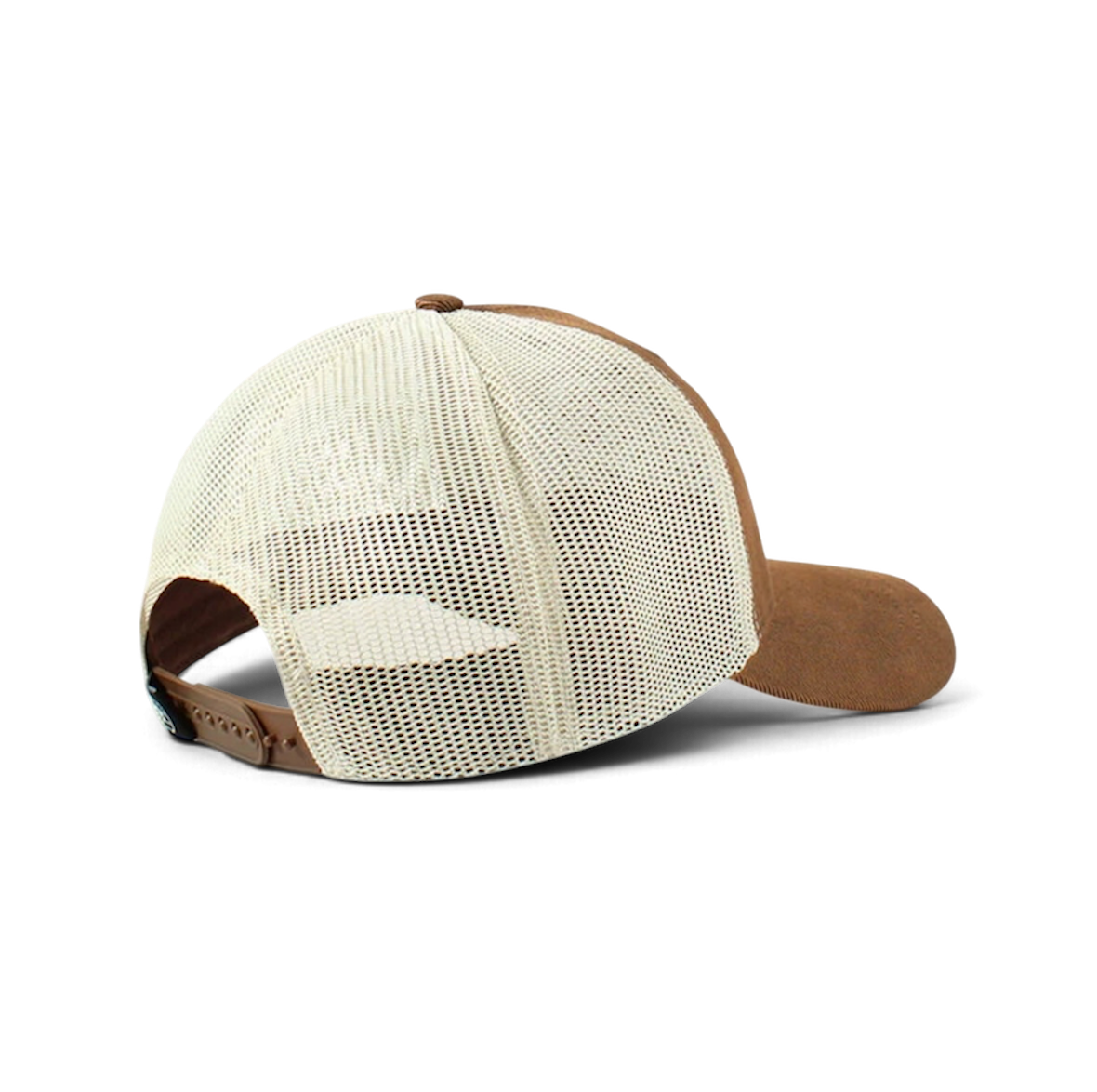 Floral Leather Patch Cap