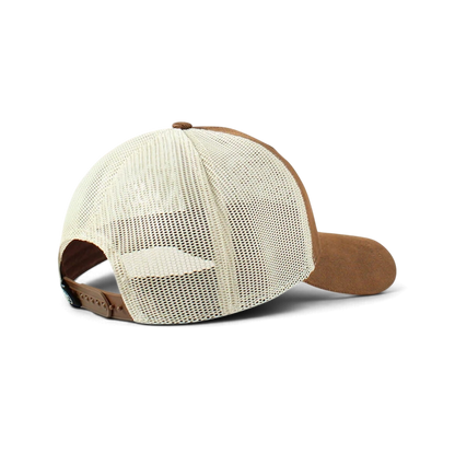 Floral Leather Patch Cap