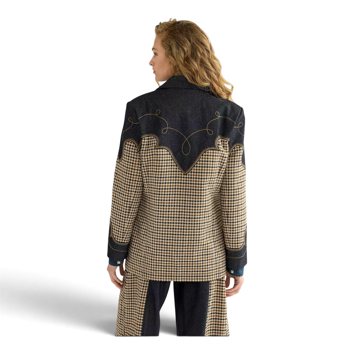 Wrangler Regular Houndstooth Blazer