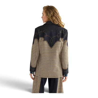 Wrangler Regular Houndstooth Blazer