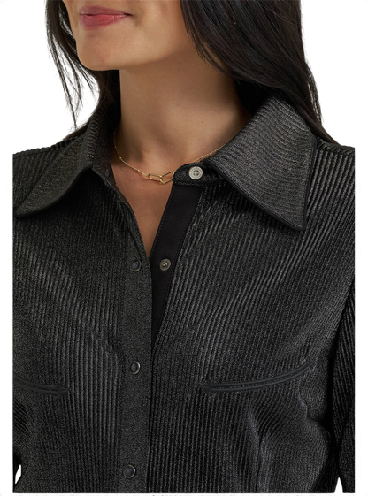 Wrangler x Lainey Wilson Lainey Shirt – Shimmer Night Sky