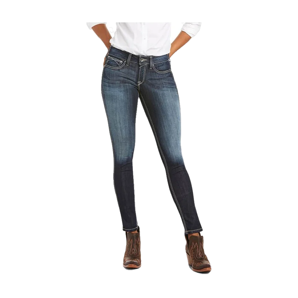Mid Rise Stretch Outseam Skinny Ella Celestial Jeans - Ariat