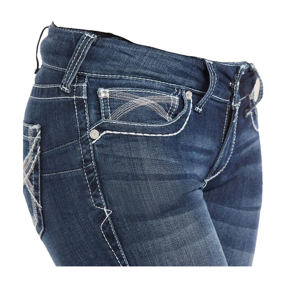 Dresden R.E.A.L. Mid Rise Stretch Ivy Stackable Straight Leg Jean