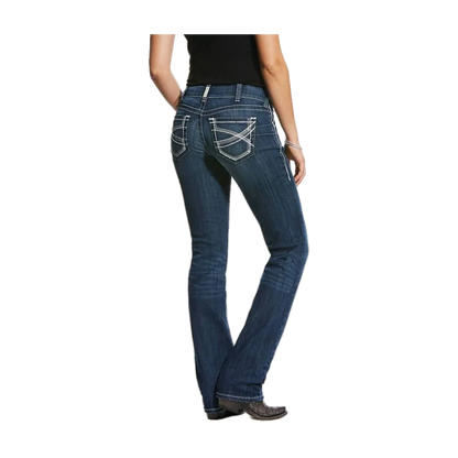 Dresden R.E.A.L. Mid Rise Stretch Ivy Stackable Straight Leg Jean
