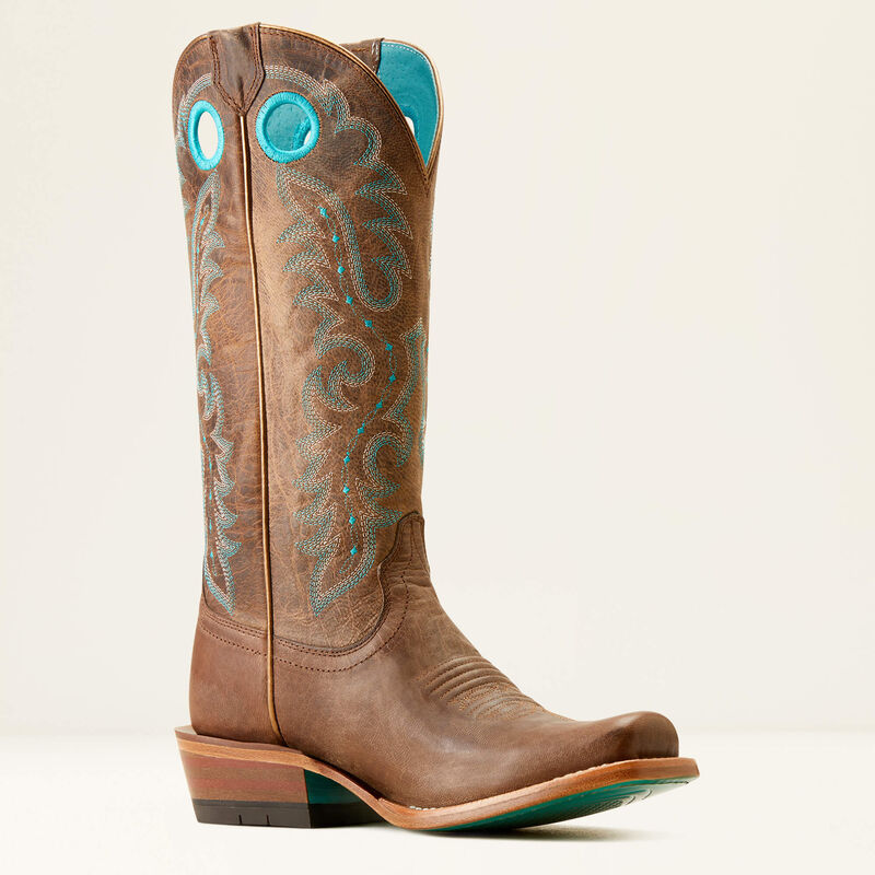 Ariat Futurity Boon westernboots, insidan av skaftet med broderi