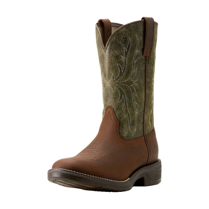 Ridgeback Round Toe Western Boot Ariat