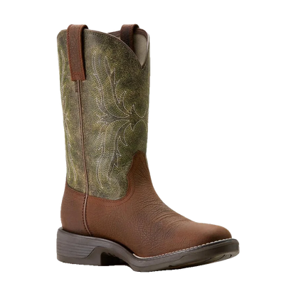 Ridgeback Round Toe Western Boot Ariat