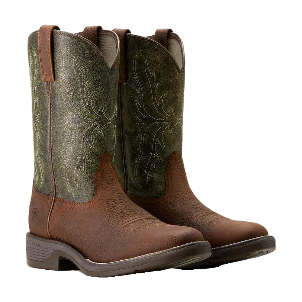 Ridgeback Round Toe Western Boot Ariat