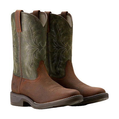 Ridgeback Round Toe Western Boot Ariat